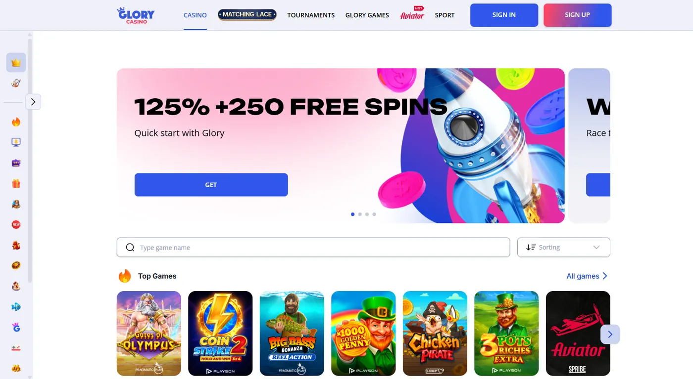 What is the Glory Casino App?